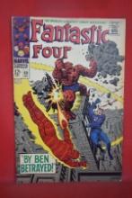 FANTASTIC FOUR #69 | BY BEN BETRAYED! | KIRBY/LEE - 1967 - PRETTY NICE!
