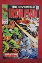 IRON MAN #4 | UNCONQUERED IS THE UNICORN! | ARCHIE GOODWIN/JOHNNY CRAIG - 1968 - NICE BOOK!