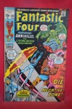 FANTASTIC FOUR #109 | ANNIHILUS - DEATH IN THE NEGATIVE ZONE - BUSCEMA - 1971 | *LOWER STAPLE DETACH