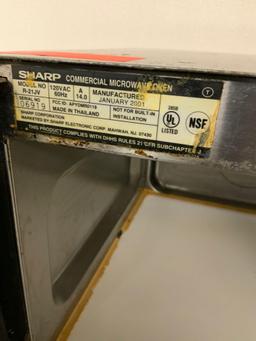 Sharp Commercial Microwave Model#R-21JV Serial #06919