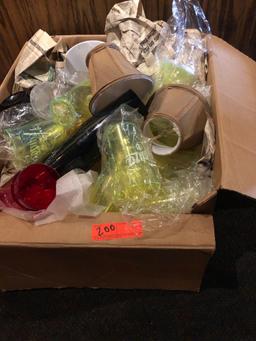 Misc. plastic drink cups and shakers