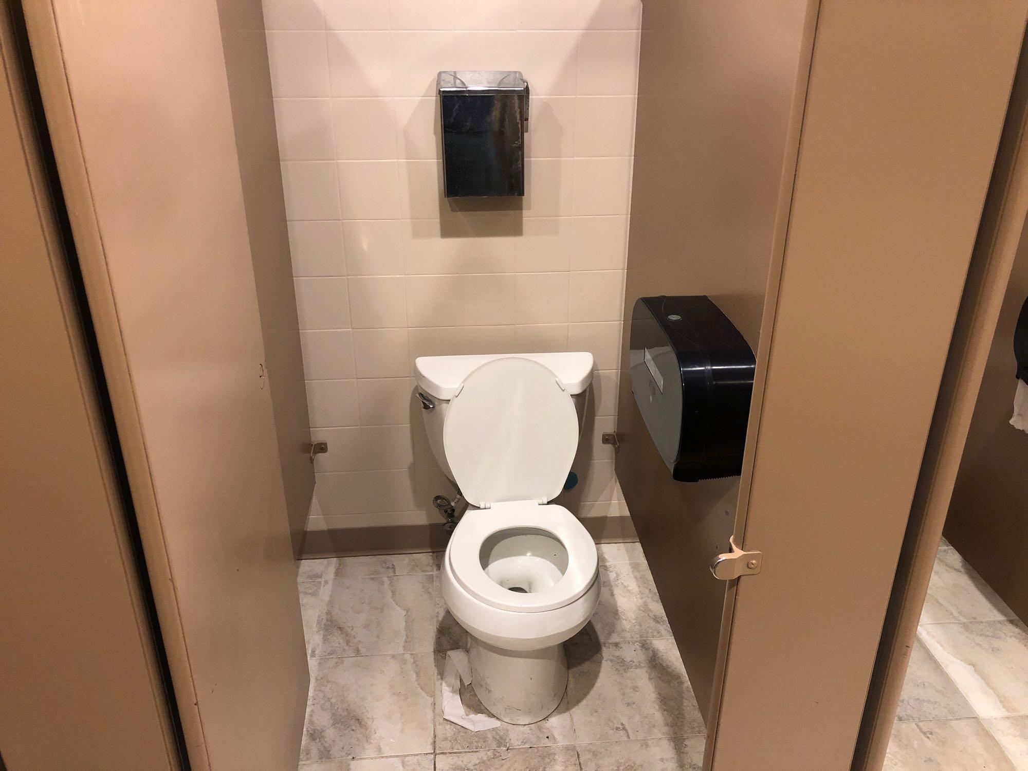Salvage rights to restrooms fixtures in Women's restroom including diaper table, sinks, toliets,