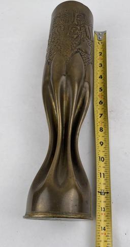 Ww1 Meuse France Trench Art Shell Casing