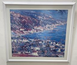 Marco Sassone Serigraph Laguna Vista Print