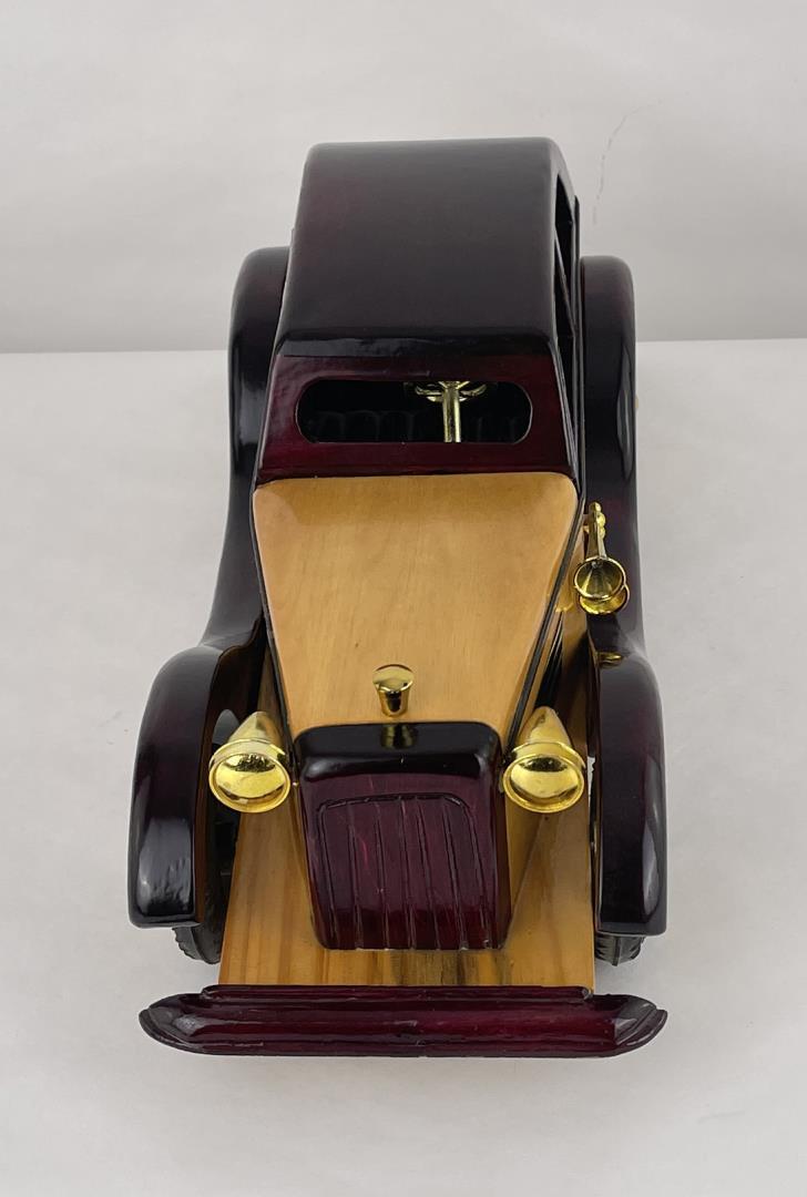 Wood 1930s Style Toy Car
