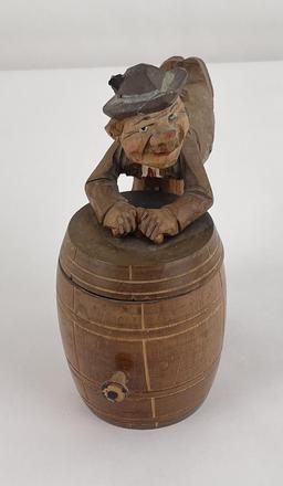 Tyrolean Alps ANRI Italian Carved Box