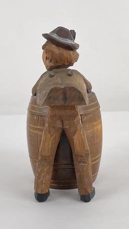 Tyrolean Alps ANRI Italian Carved Box