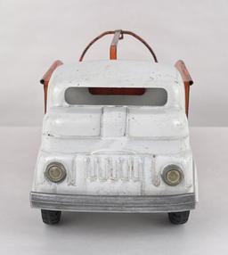 Structo Toyland Garage X-37 Tow Truck Toy