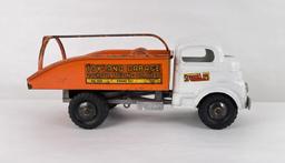Structo Toyland Garage X-37 Tow Truck Toy