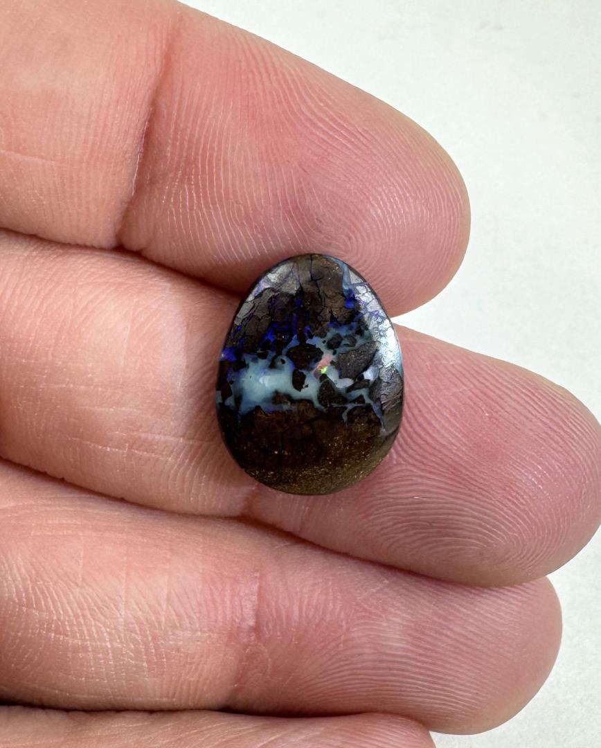 7.2 Carats of Australian Black Boulder Opal