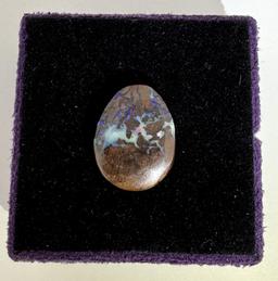 7.2 Carats of Australian Black Boulder Opal