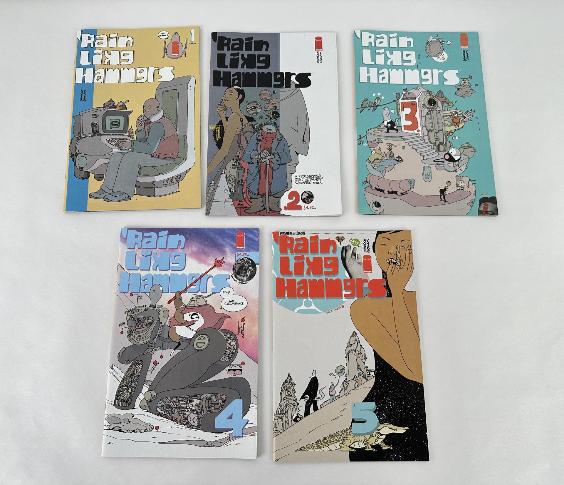 Collection Of Rain Like Hammers Graphic Novels