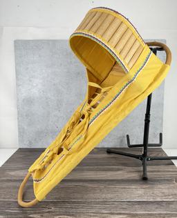 Native American Apache Indian Cradleboard