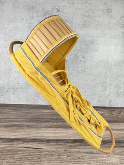 Native American Apache Indian Cradleboard