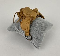 Miniature Leather Saddle