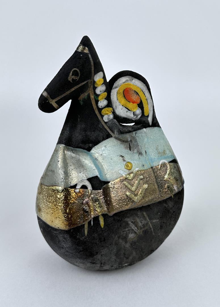 Raku Pottery Horse