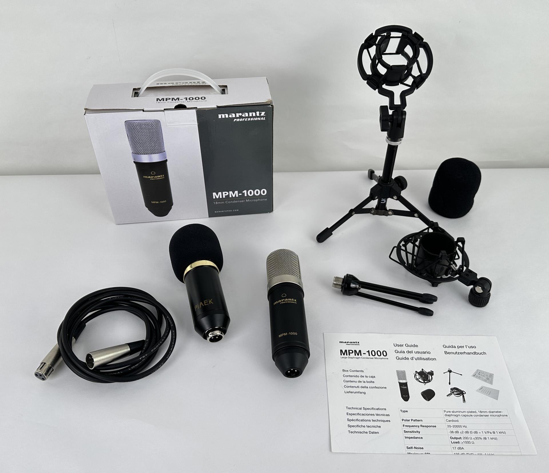 Marantz MPM-1000 18mm Condenser Microphone