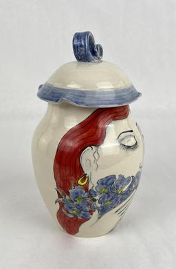 Hal Mathew Montana Studio Pottery Cookie Jar