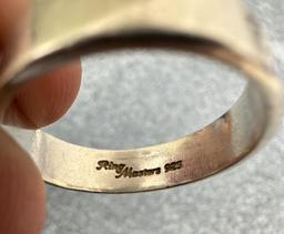 Sterling Silver Choose The Right Mormon LDS Ring