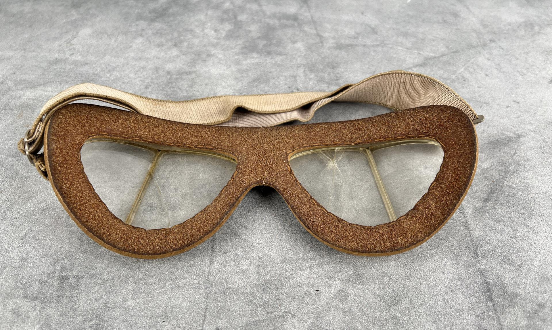 WW2 Ratti Facist Italian Pilots Goggles