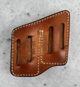Ted Blocker's Leather Magazine Pouch Tef Lok