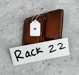 Ted Blocker's Leather Magazine Pouch Tef Lok
