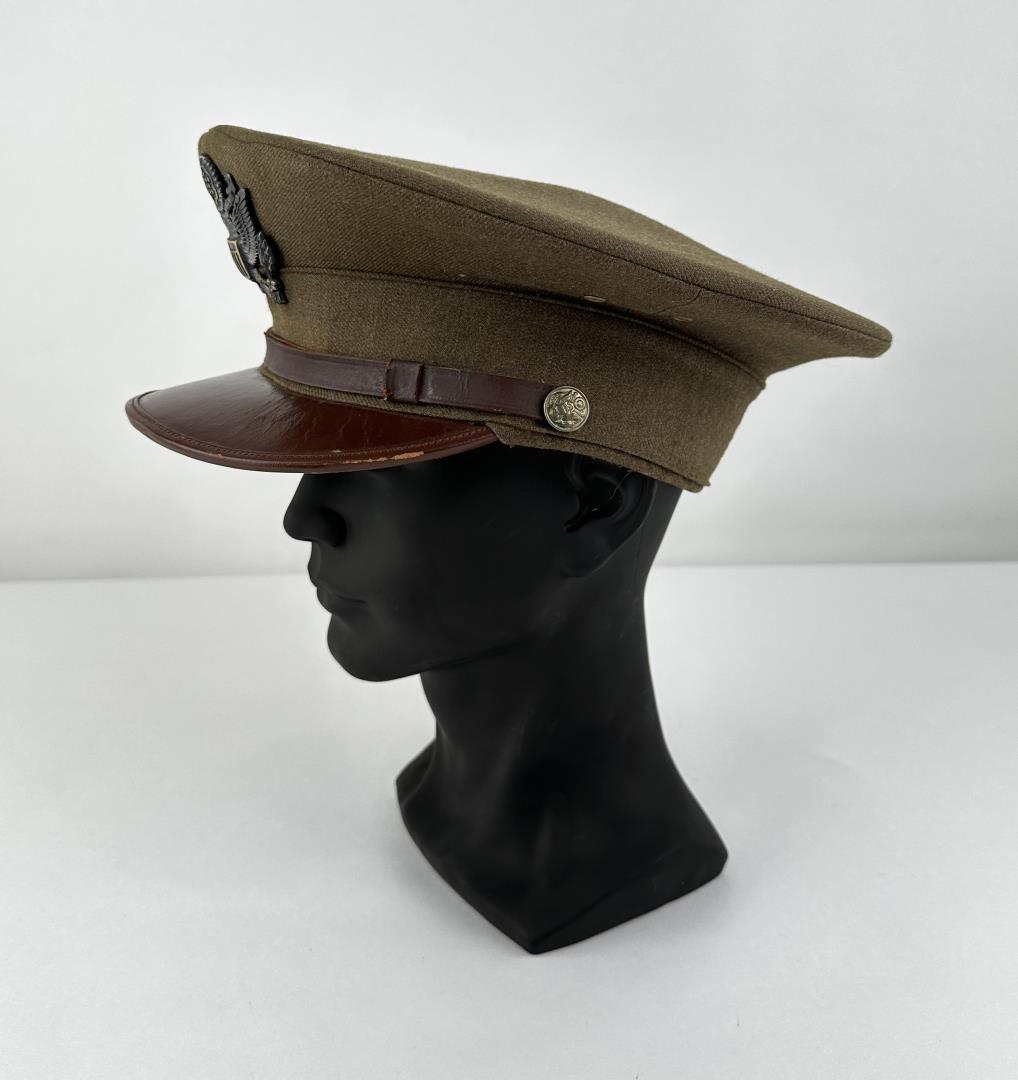 WW2 US Army Officers Peaked Hat
