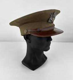 WW2 US Army Officers Peaked Hat