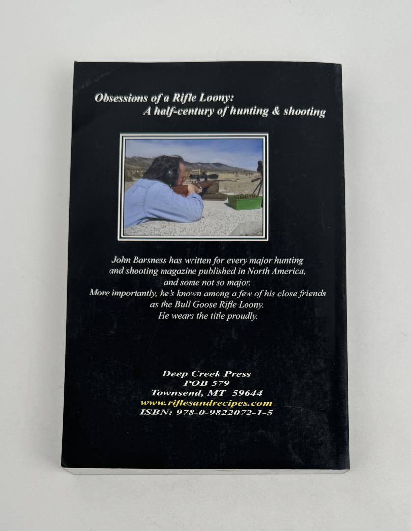 Obsessions of a Rifle Loony Author Signed