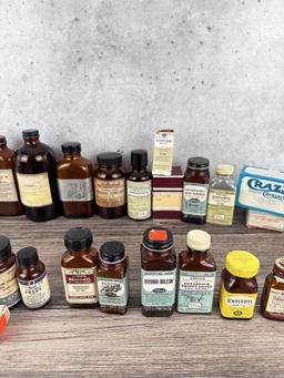 Antique Pharmacy Apothecary Bottles