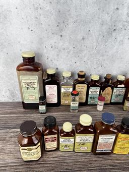 Antique Pharmacy Apothecary Bottles