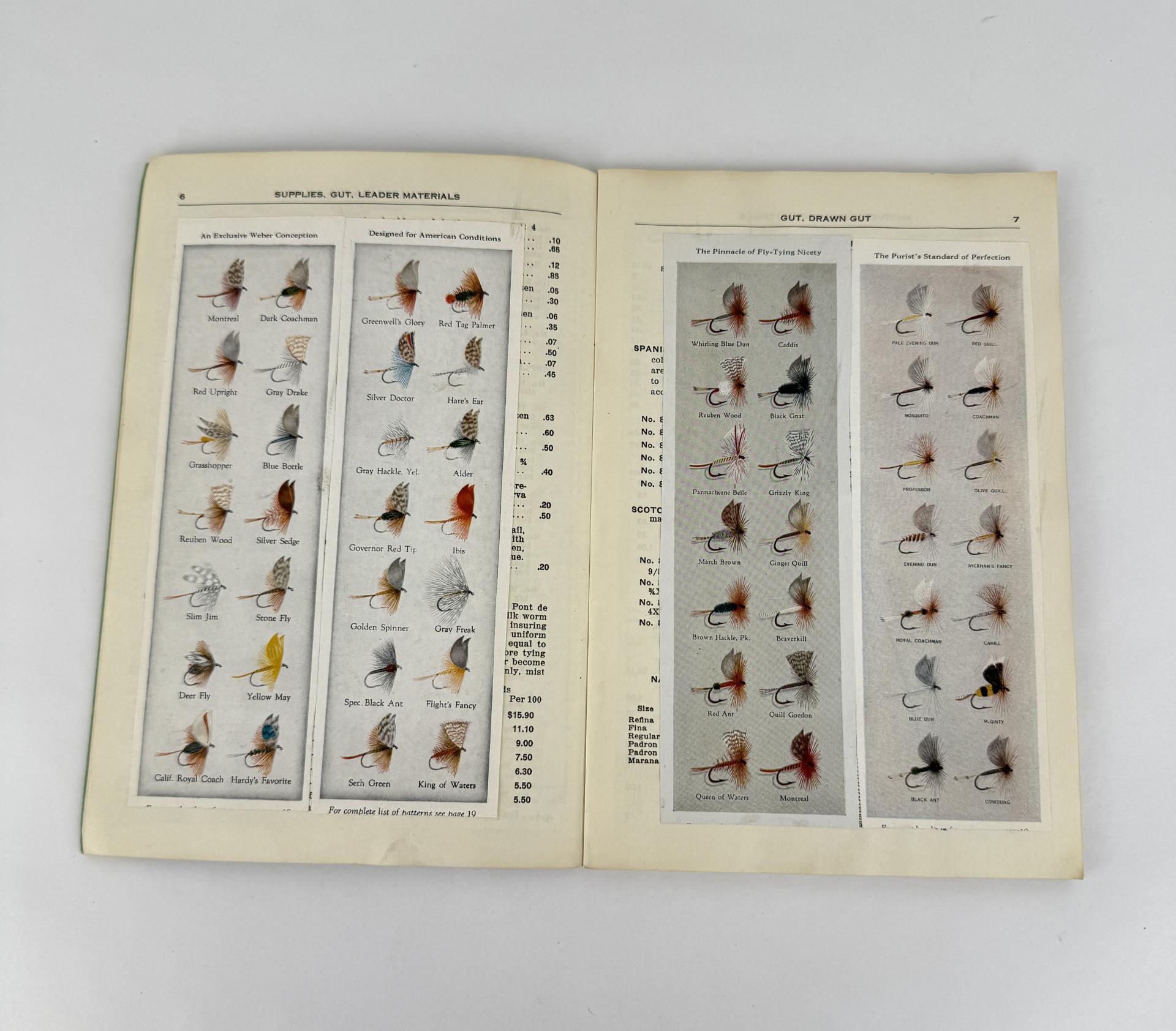 1940 H.J. Noll Fly Tying Materials Catalog