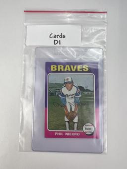 1975 Topps Phil Niekro #130 Baseball Card