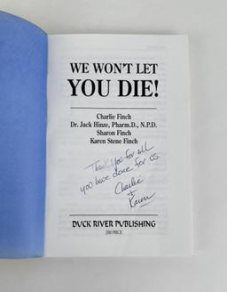 We Won't Let You Die Author Signed