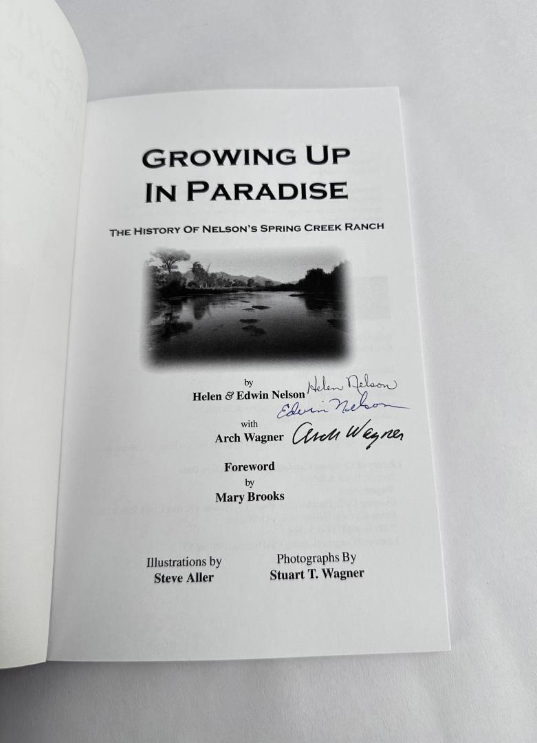 Growing Up In Paradise Author Signed