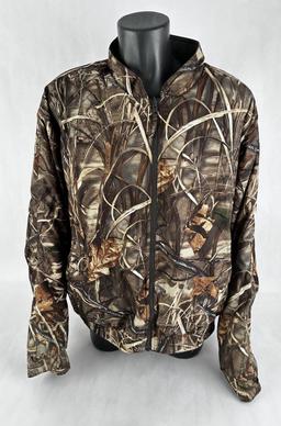 Cabelas HD Advantage Max-4 Camo Duck Hunting Coat