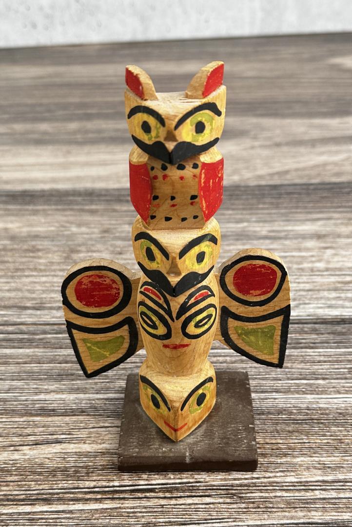 Haida Native American Indian Totem Pole