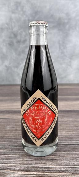 Dr Pepper 1885 to 1985 Commemorative Bottle