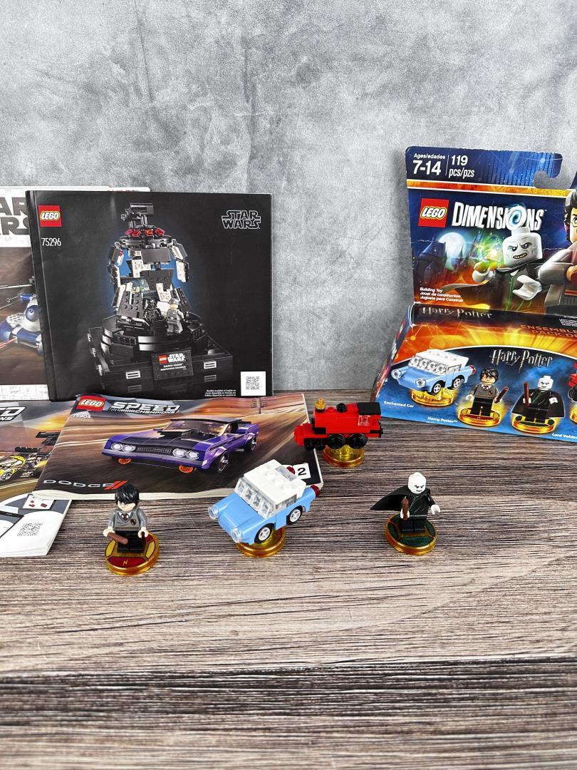 Collection of Legos and Booklets