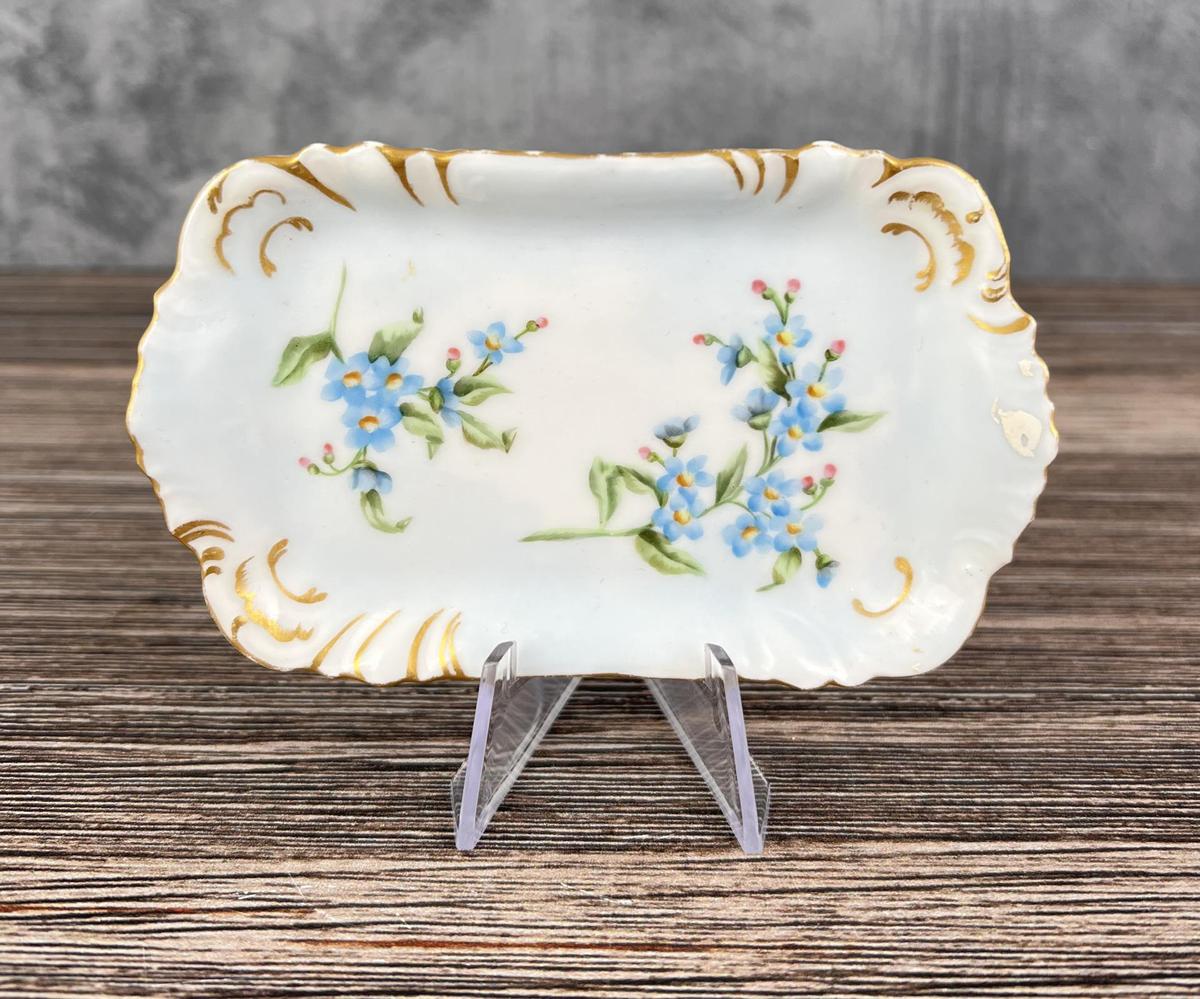 Antique Limoges France Dresser Tray Trinket Dish