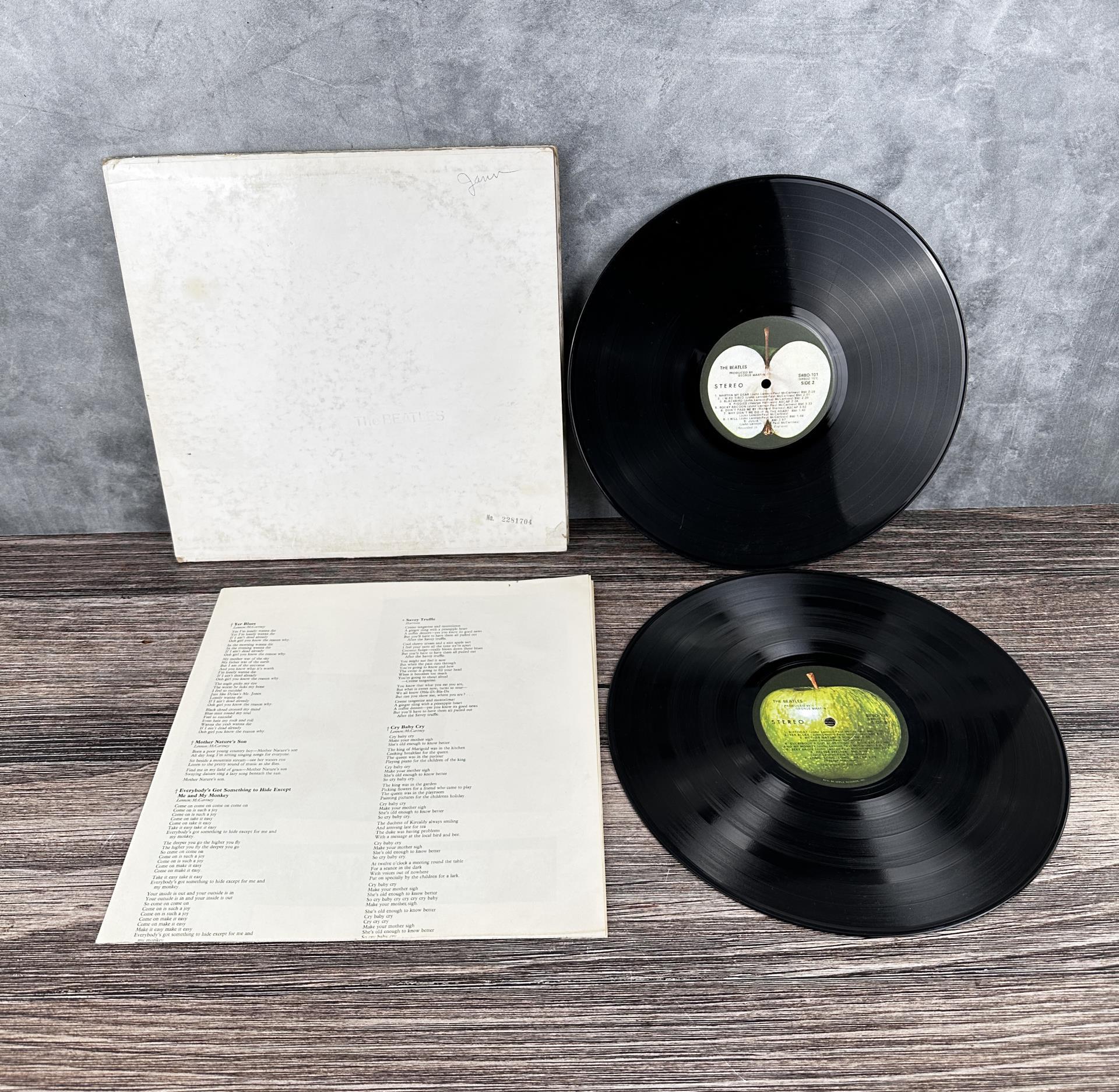 The Beatles White Album Record