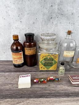 Antique Pharmacy Apothecary Bottles