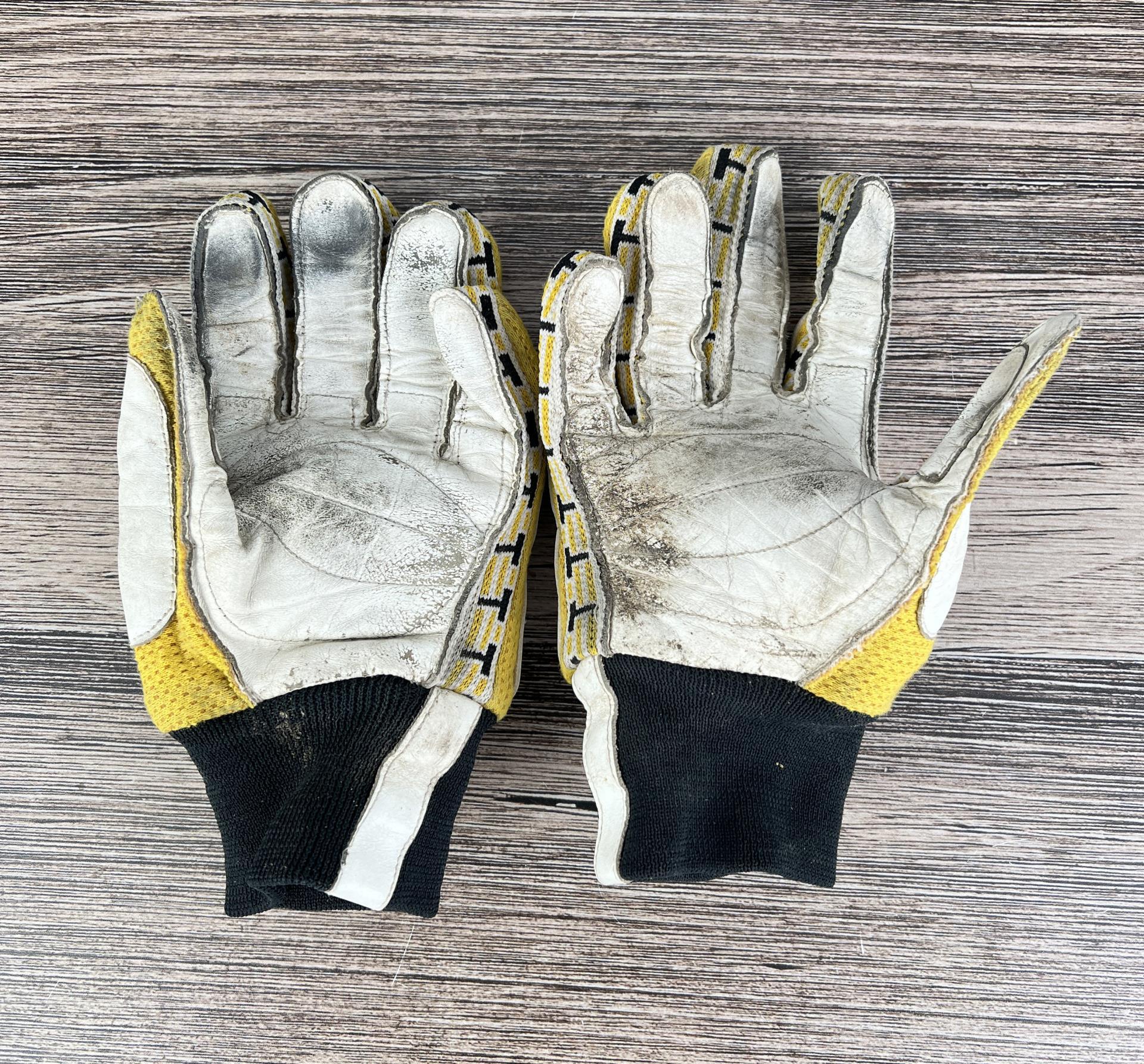 Vintage Team Tamm Motocross Gloves