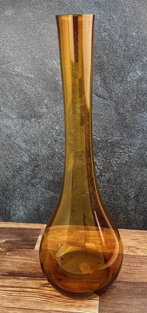Zodax Amber Genie Bottle Vase Made in Poland