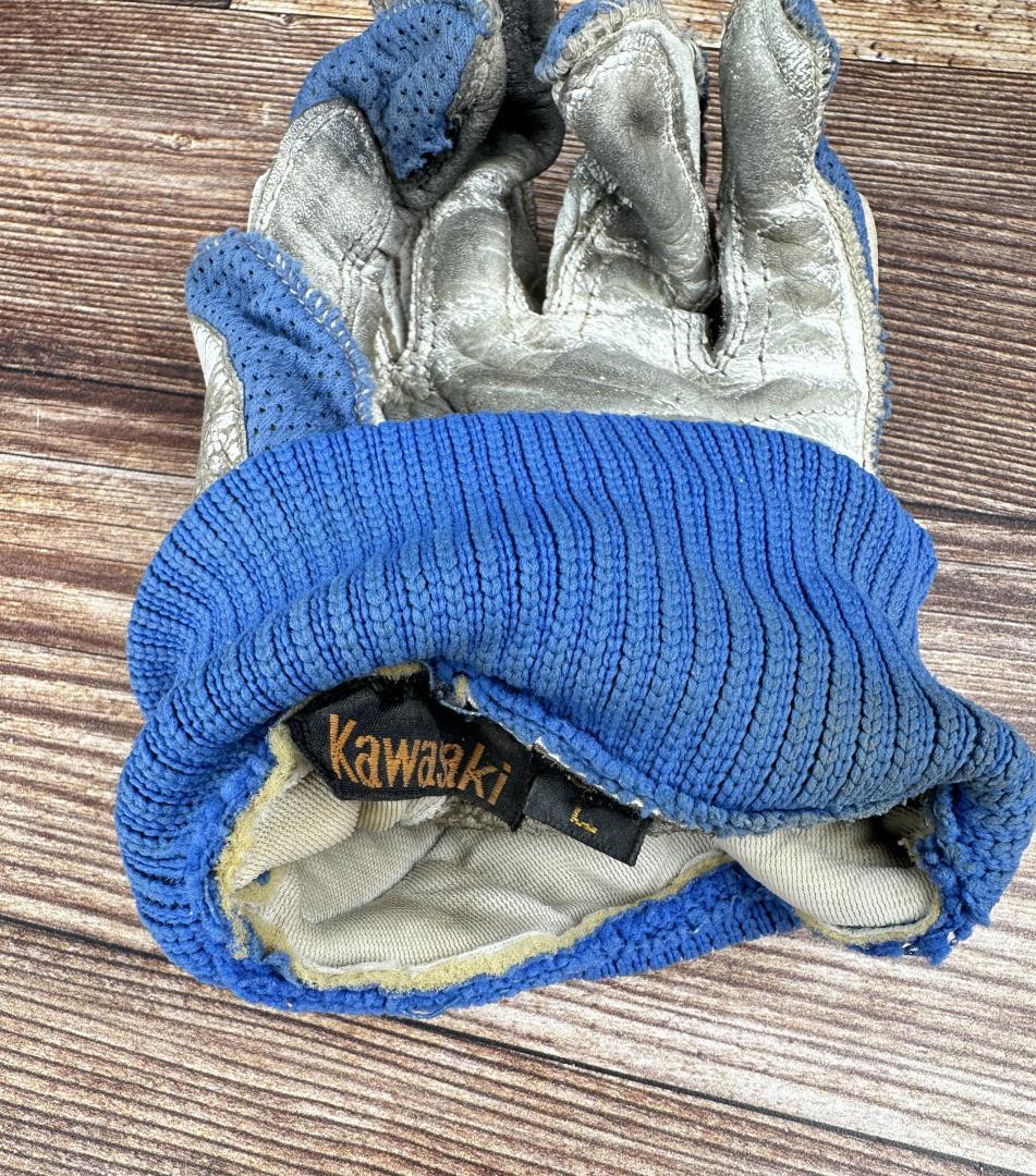 Vintage Kawasaki Motocross Gloves