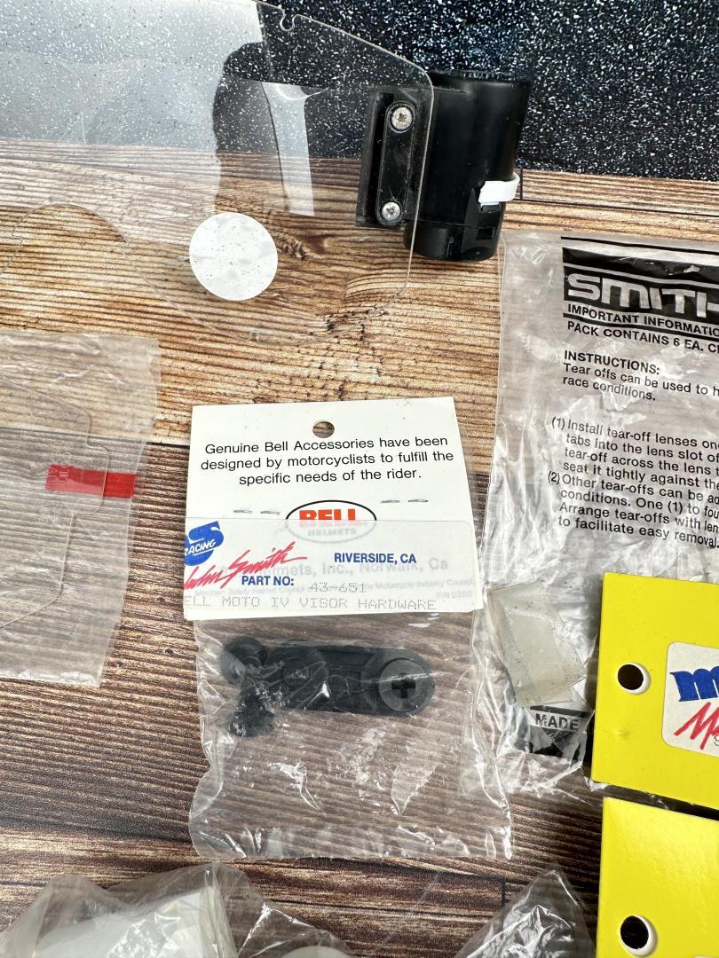 Vintage Smith Roll Offs Motocross Lenses
