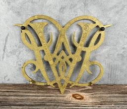 Williamsburg Virgnia Metalcrafters Trivet