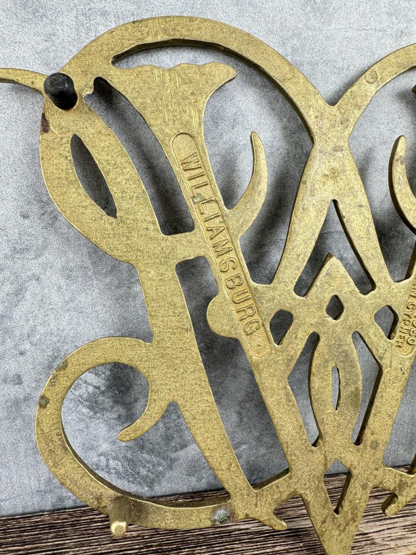 Williamsburg Virgnia Metalcrafters Trivet