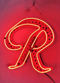 Rainier Beer Neon R Sign