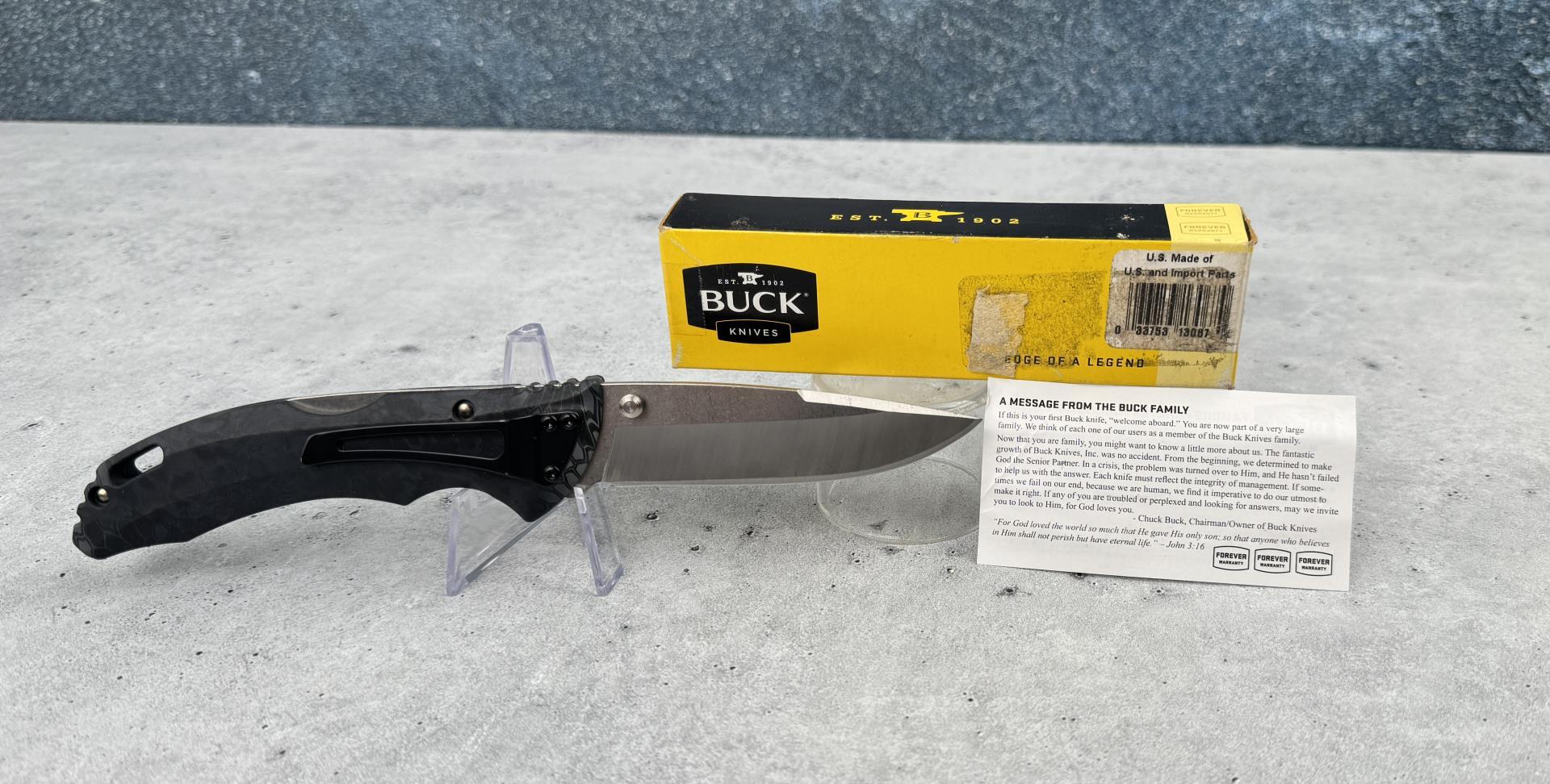 Buck Bantam 286 Kryptek Typhoon Camo Knife